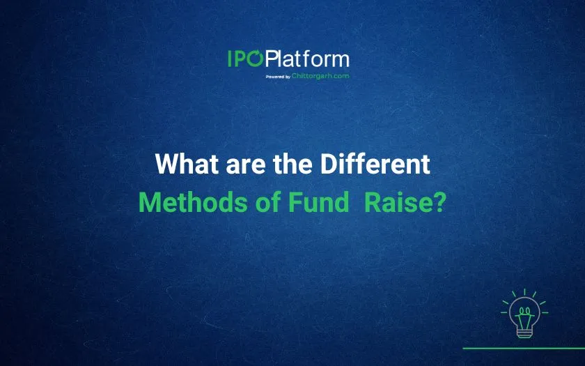 What are the Different Methods of Fund Raise for SME (Small and Medium Enterprise) Start-ups